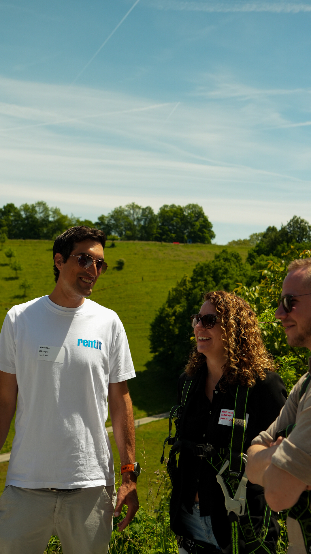 Rentit — Team beim Firmen-Event