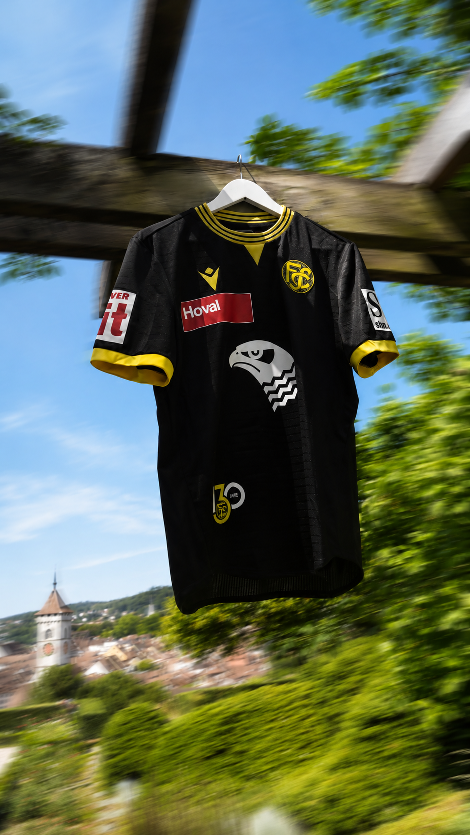 FC Schaffhausen — Auswärtstrikot im Detail